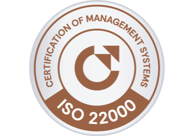 Zertifizierung des Lebensmittelsicherheitsmanagementsystems gemäß der Norm ISO 22000